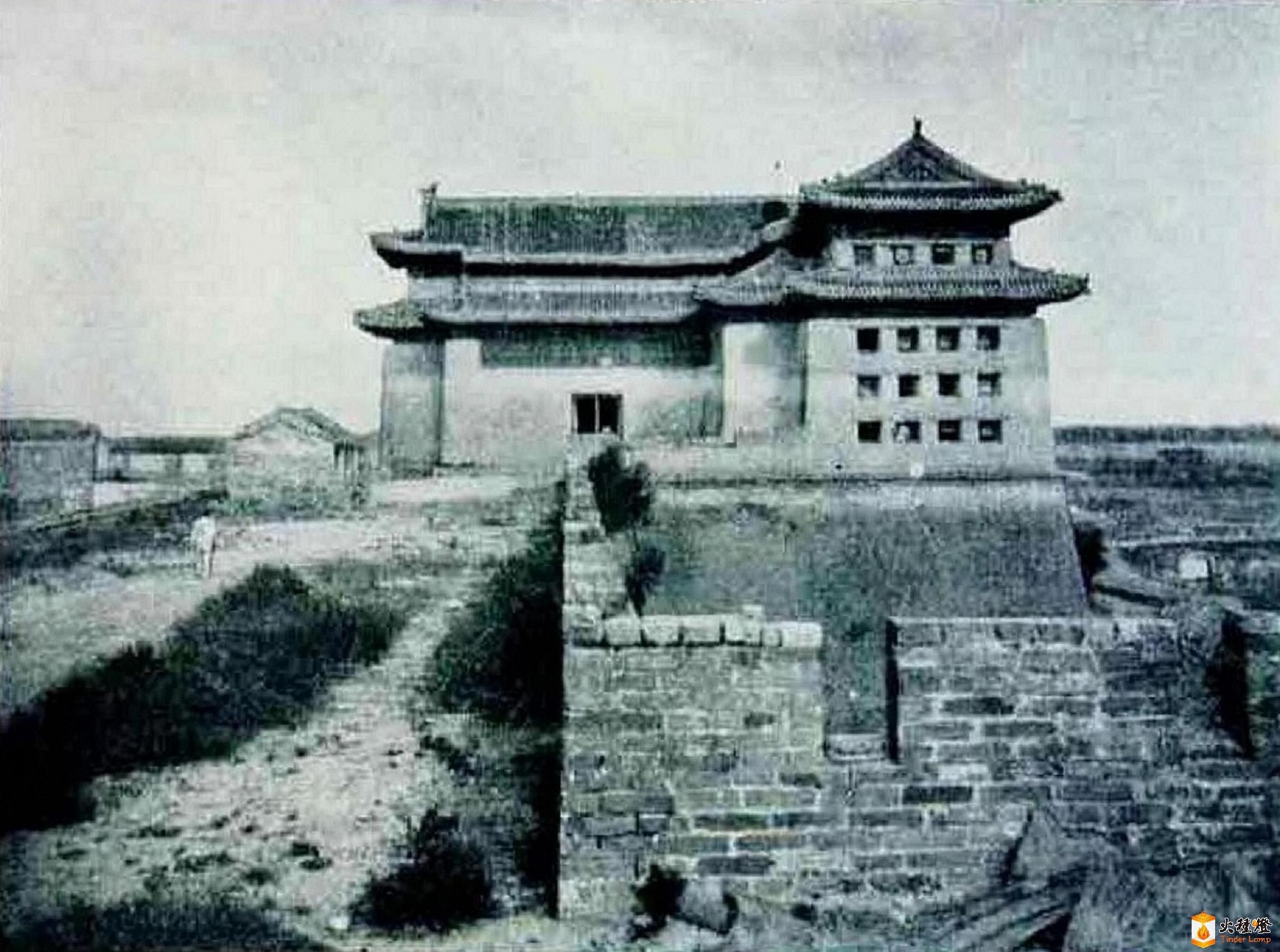 A scenic view of Beijing Dongcheng Cheng Dongnanjiaolou