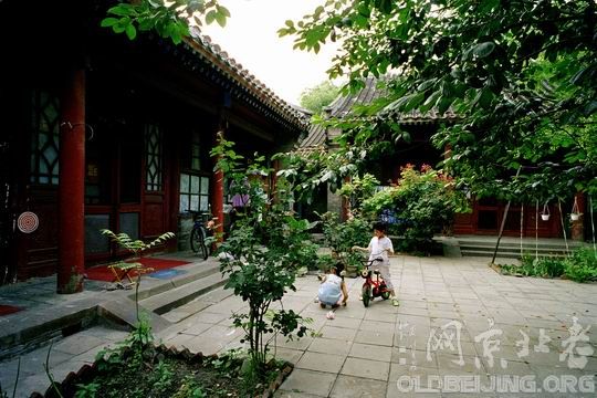 A scenic view of Beijing Dongcheng Chongli Zhuzhai