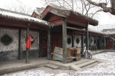 A scenic view of Beijing Dongcheng Chongli Zhuzhai