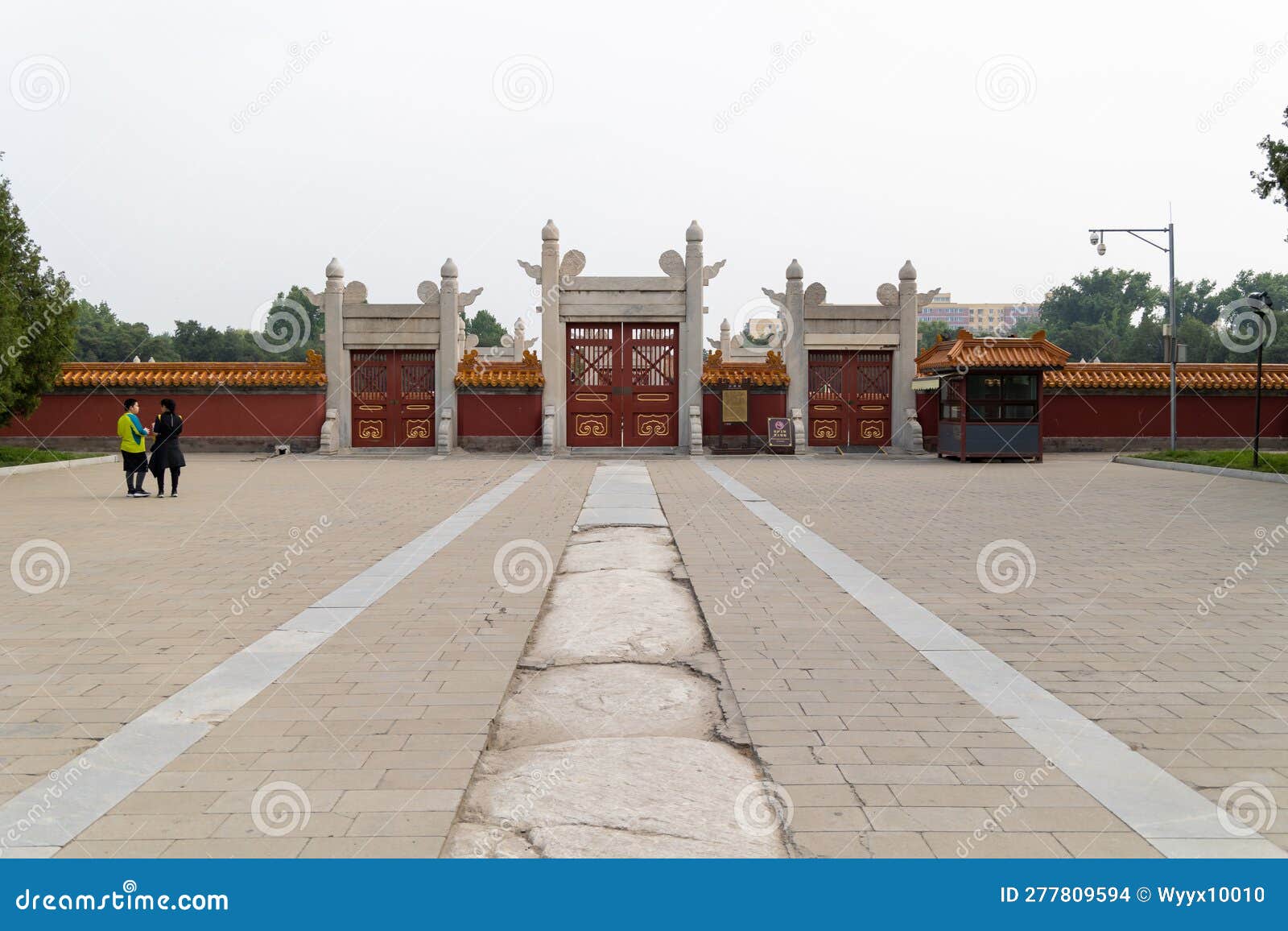 A scenic view of Beijing Dongcheng Ditan