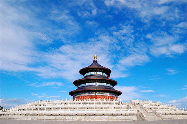 A scenic view of Beijing Dongcheng Ditan