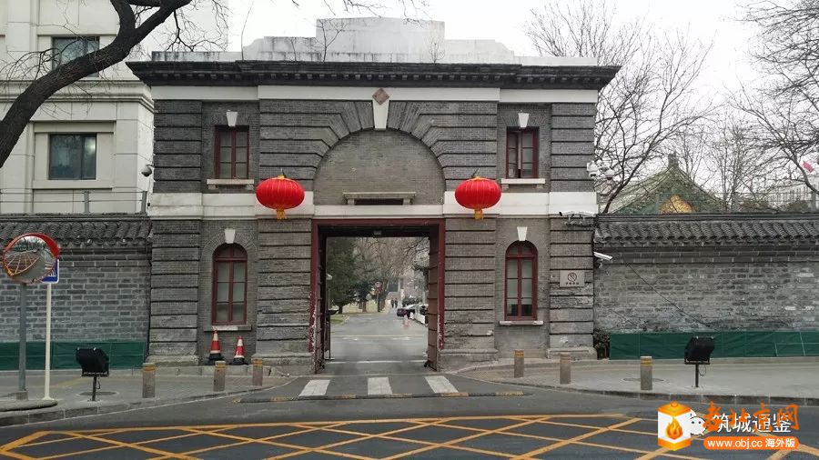 A scenic view of Beijing Dongcheng Dongjiaominxiang Shiguan Jianzhuqun