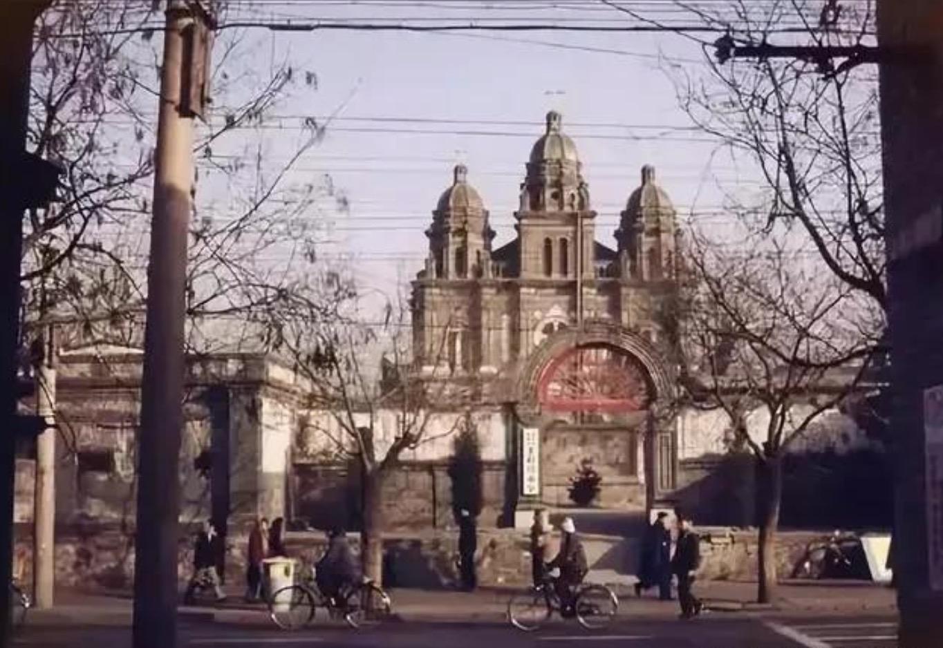 A scenic view of Beijing Dongcheng Dongtang