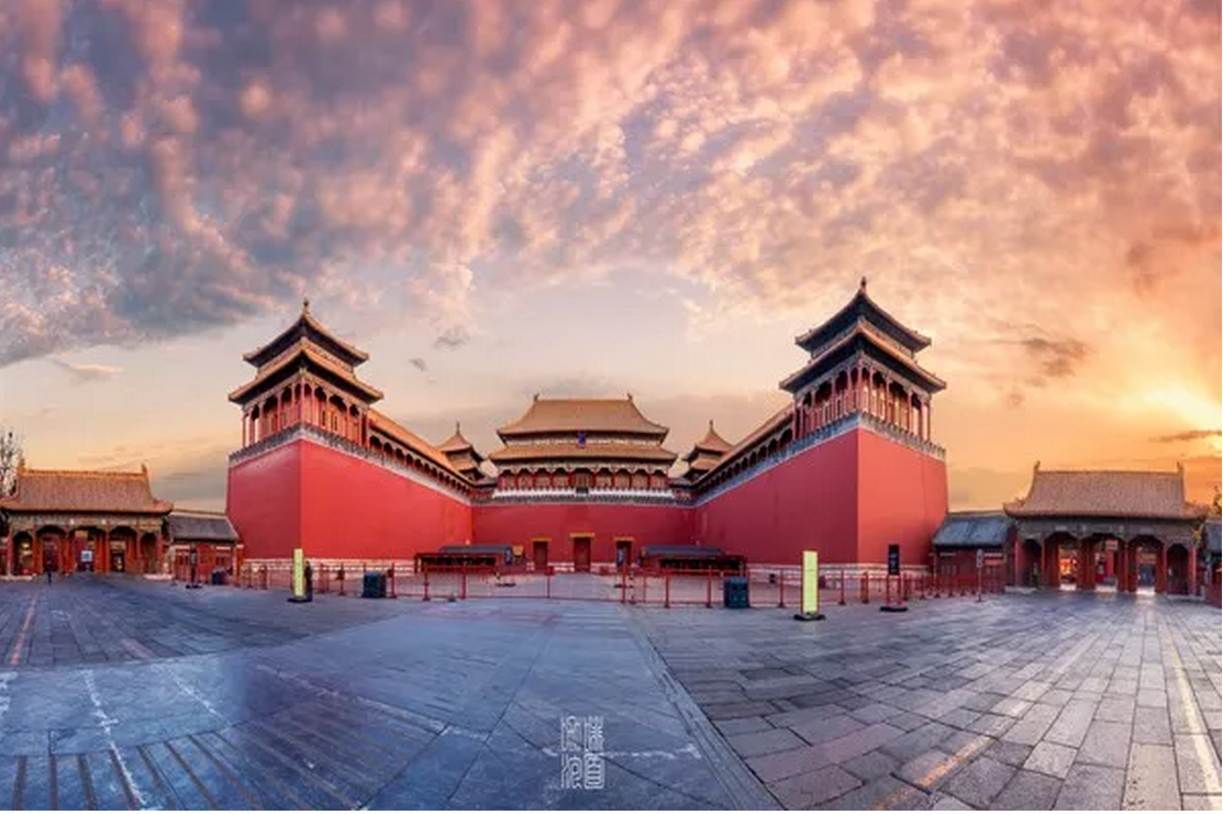 A scenic view of Beijing Dongcheng Gugong