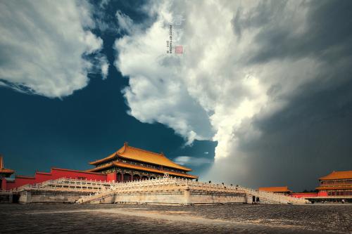 A scenic view of Beijing Dongcheng Gugong