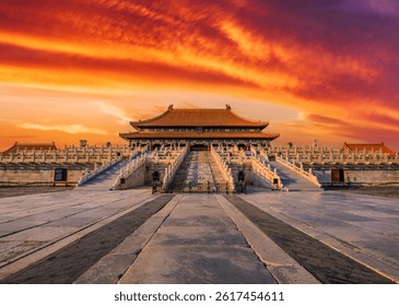 A scenic view of Beijing Dongcheng Gugong