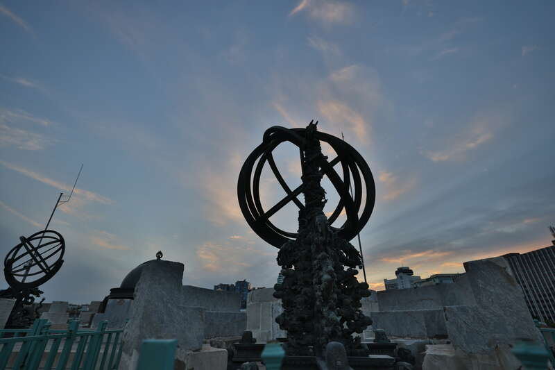 A scenic view of Beijing Dongcheng Guguanxiangtai