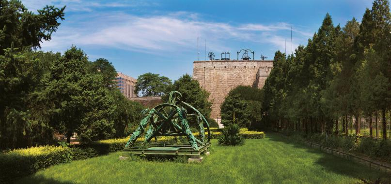 A scenic view of Beijing Dongcheng Guguanxiangtai