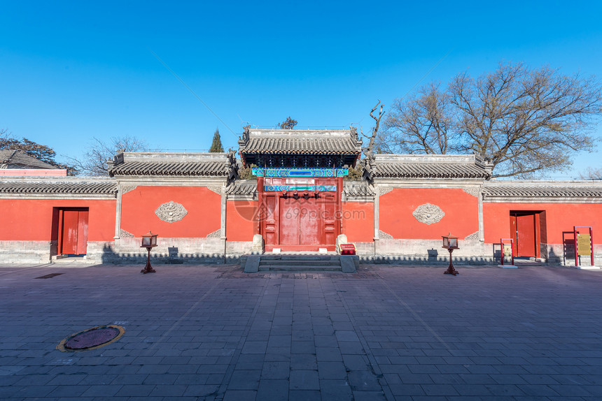A scenic view of Beijing Dongcheng Guozijian