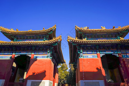 A scenic view of Beijing Dongcheng Kongmiao
