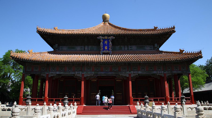 A scenic view of Beijing Dongcheng Kongmiao