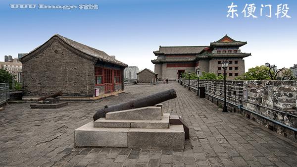 A scenic view of Beijing Dongcheng Ming Beijingcheng Chengqiang Yicun