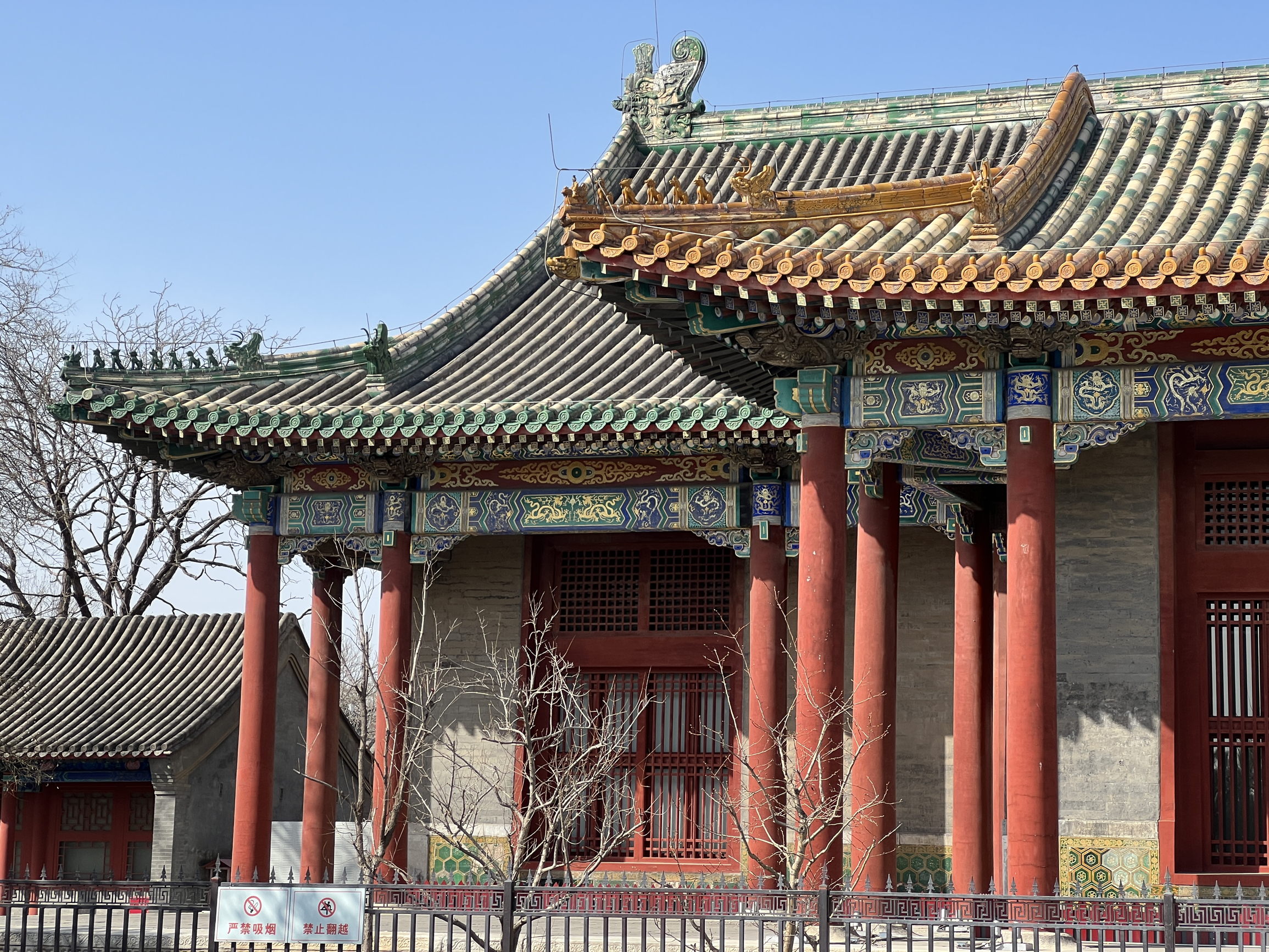 A scenic view of Beijing Dongcheng Pudusi