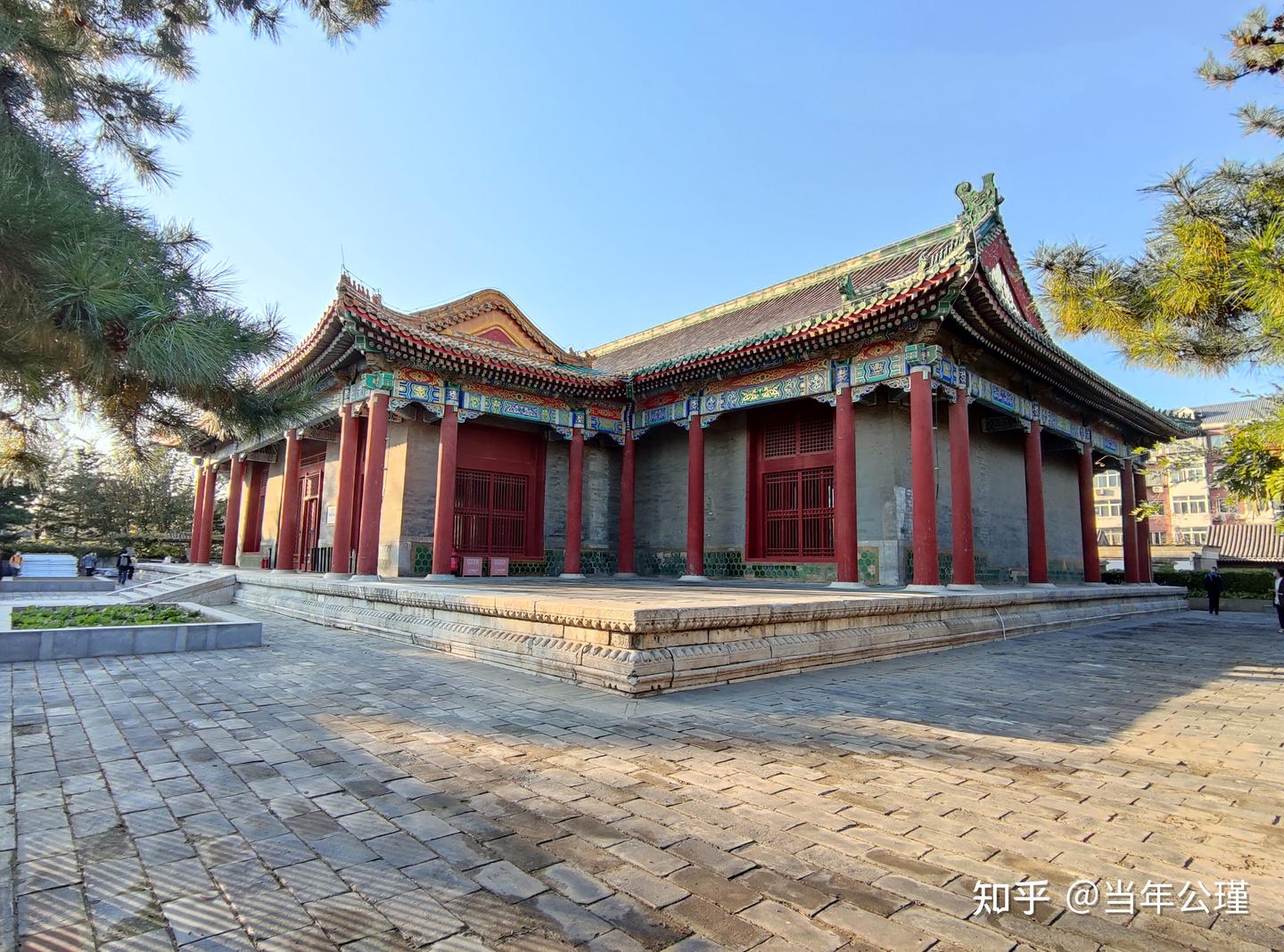 A scenic view of Beijing Dongcheng Pudusi