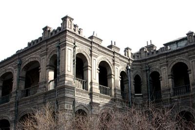 A scenic view of Beijing Dongcheng Qing Lujunbu He Haijunbu Jiuzhi