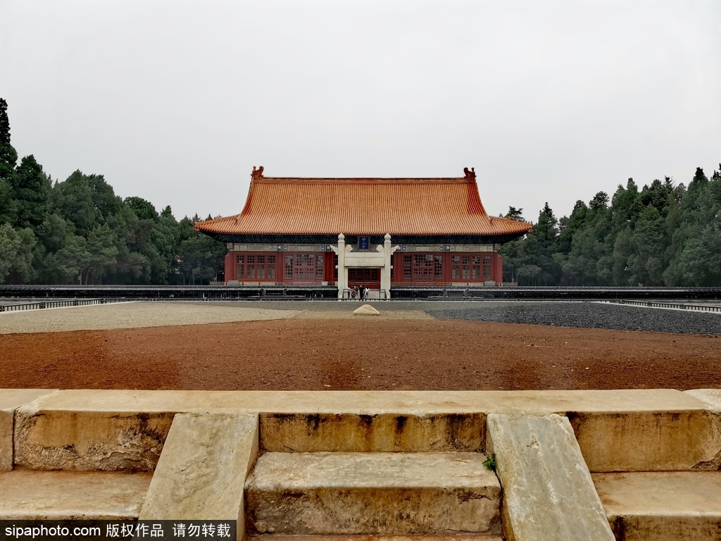 A scenic view of Beijing Dongcheng Shejitan
