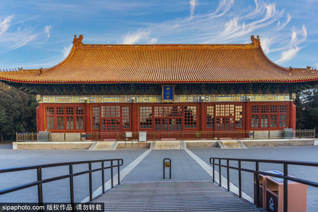 A scenic view of Beijing Dongcheng Shejitan