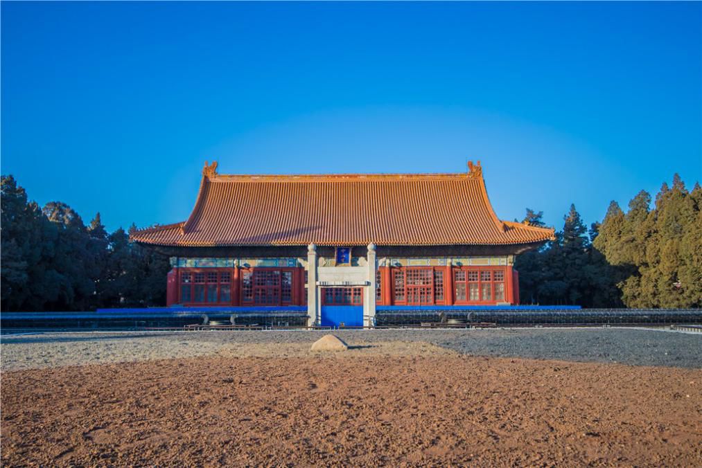 A scenic view of Beijing Dongcheng Shejitan