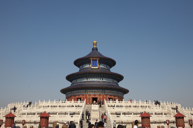 A scenic view of Beijing Dongcheng Tiantan