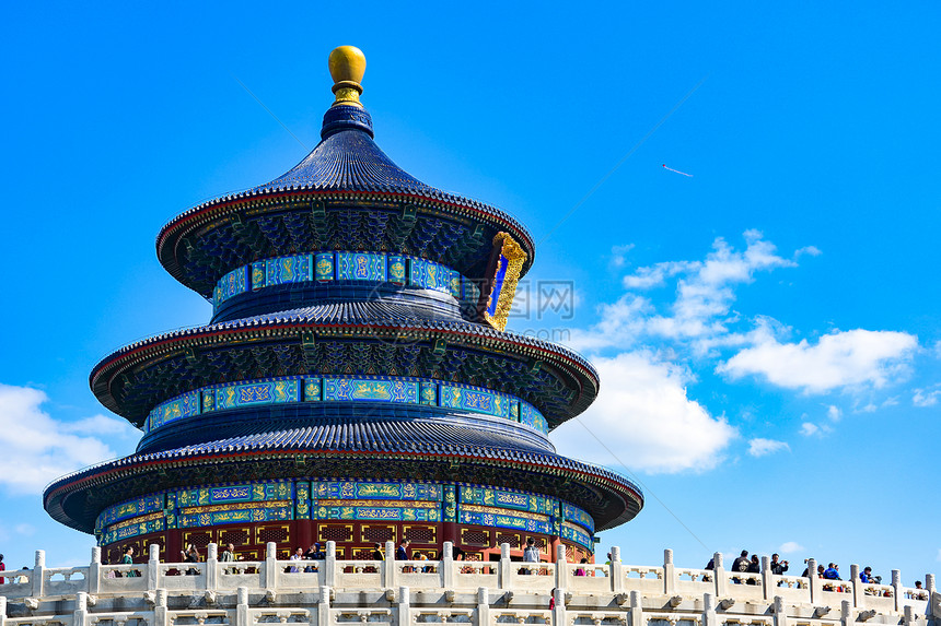 A scenic view of Beijing Dongcheng Tiantan