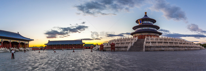 A scenic view of Beijing Dongcheng Tiantan