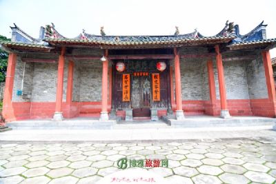 A scenic view of Beijing Dongcheng Wentianxiang Ci