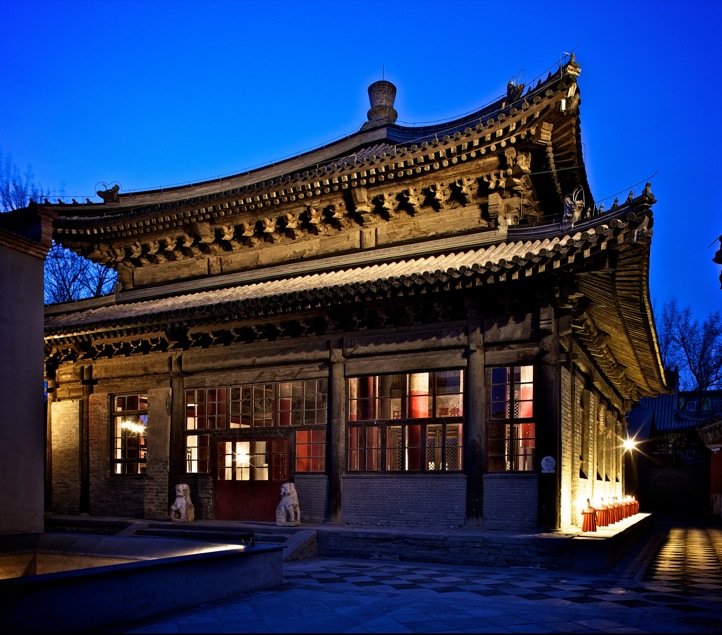 A scenic view of Beijing Dongcheng Zhizhusi