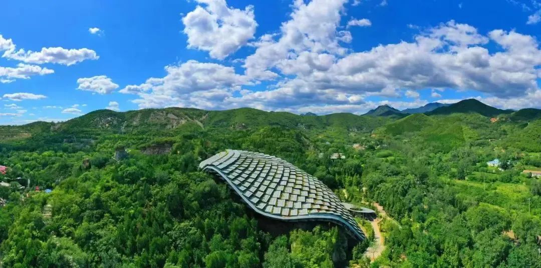 A scenic view of Beijing Fangshan Jinling