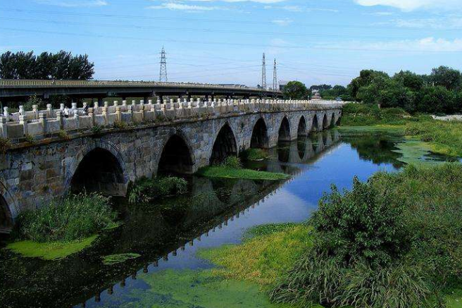 A scenic view of Beijing Fangshan Liulihe Daqiao