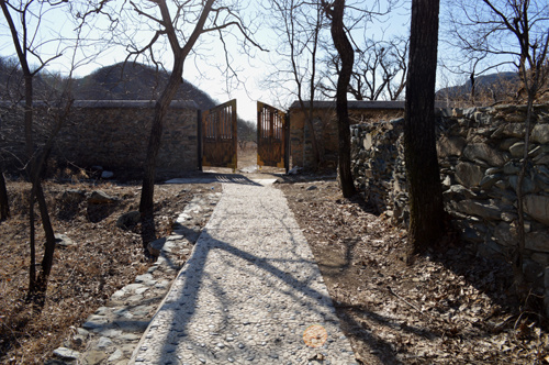A scenic view of Beijing Fangshan Shizisi Yizhi