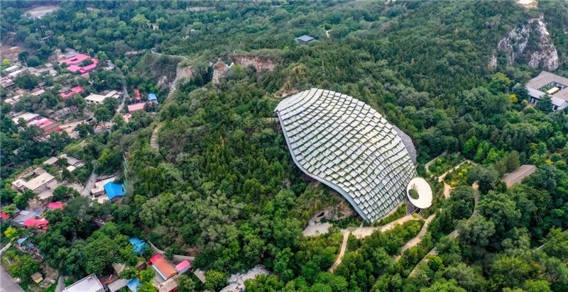 A scenic view of Beijing Fangshan Zhoukoudian Yizhi