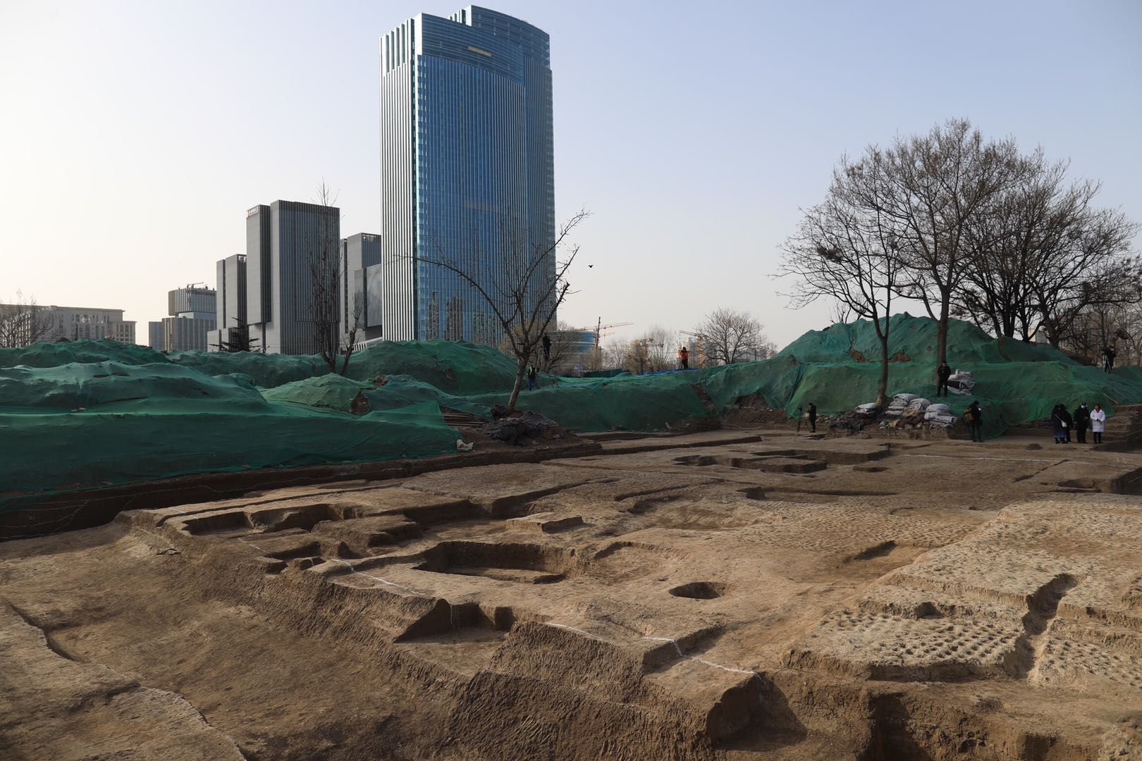 A scenic view of Beijing Fengtai Jinzhongdu Shuiguan Yizhi