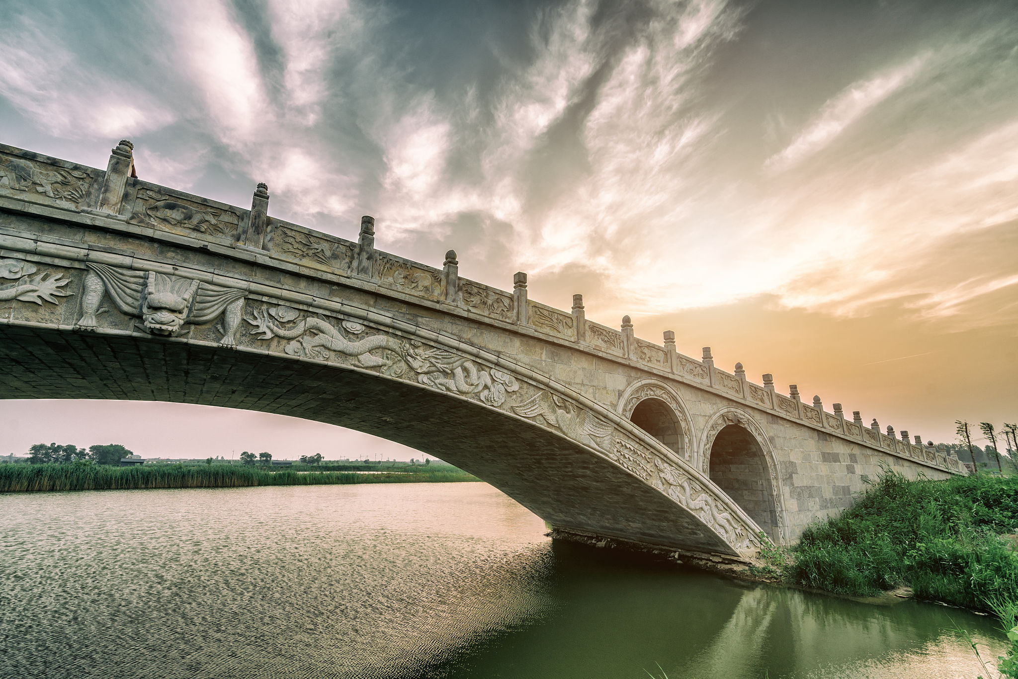 A scenic view of Beijing Fengtai Lugouqiao