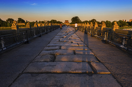 A scenic view of Beijing Fengtai Lugouqiao