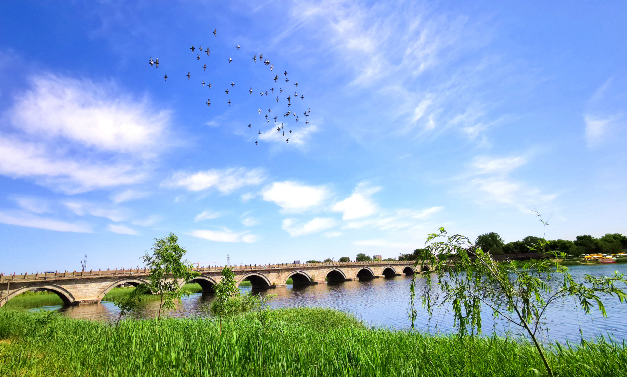 A scenic view of Beijing Fengtai Lugouqiao
