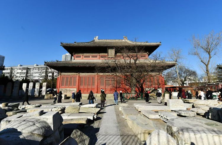A scenic view of Beijing Haidian Dahuisi