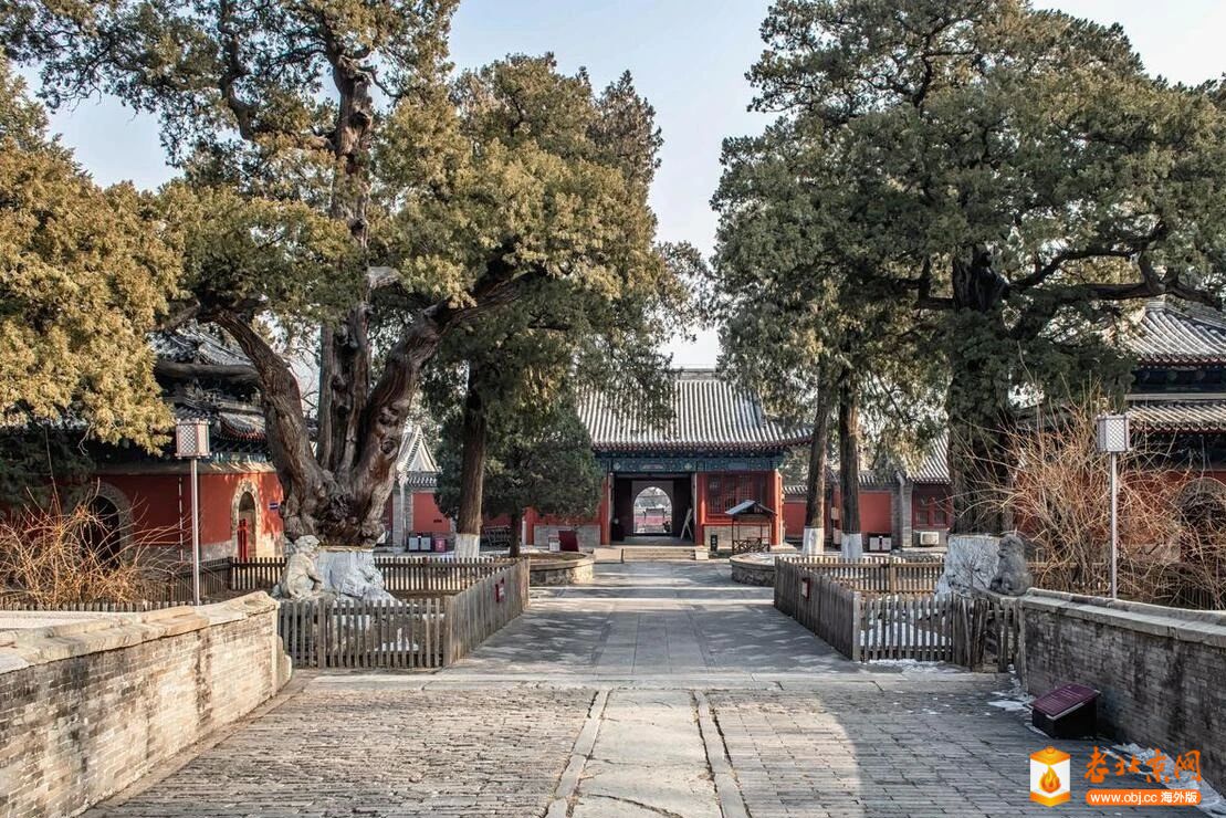 A scenic view of Beijing Haidian Dajuesi