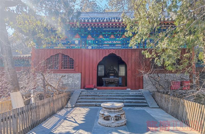 A scenic view of Beijing Haidian Dajuesi