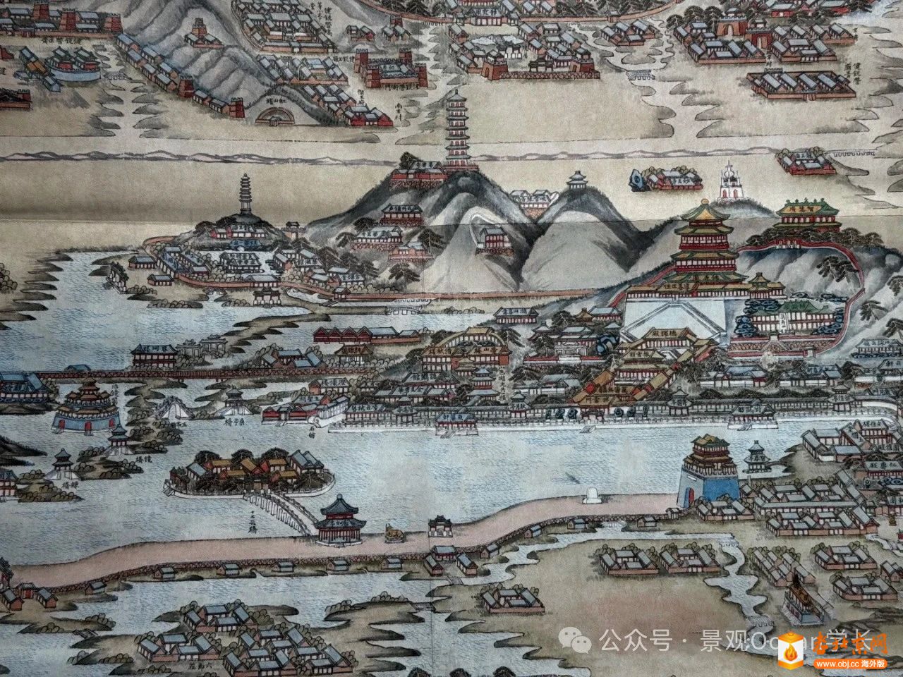 A scenic view of Beijing Haidian Jingmingyuan