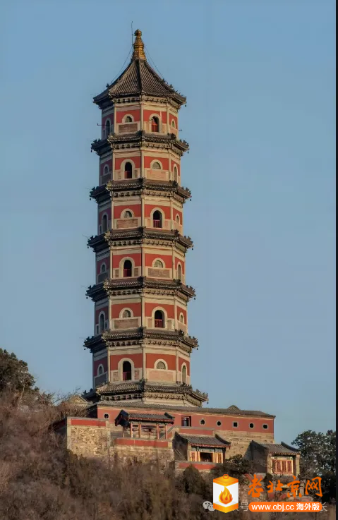 A scenic view of Beijing Haidian Jingmingyuan