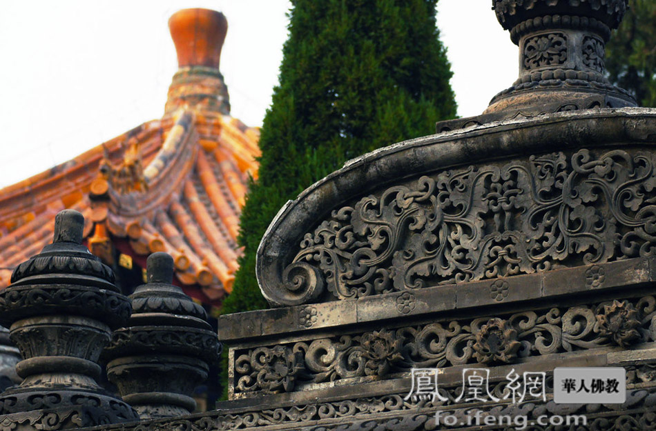 A scenic view of Beijing Haidian Wanshousi