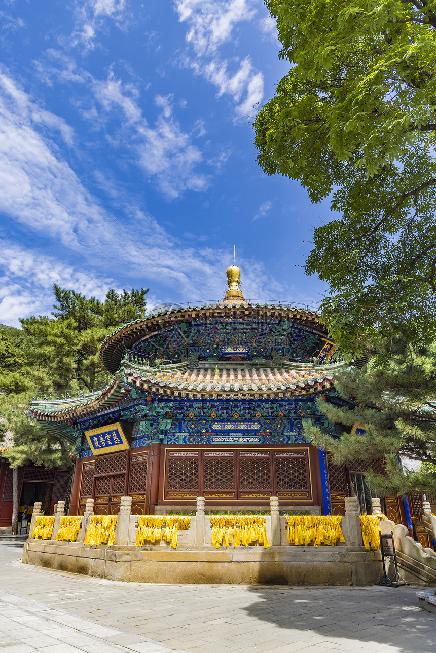 A scenic view of Beijing Mentougou Tanzhe Si