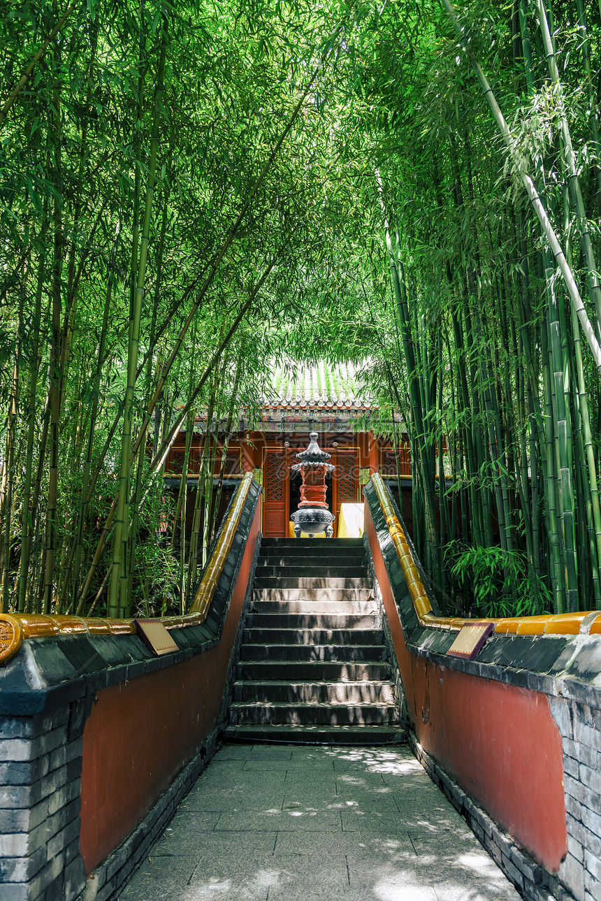 A scenic view of Beijing Mentougou Tanzhe Si