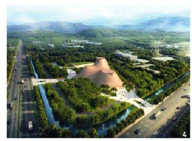 A scenic view of Beijing Pinggu Shangzhai Yizhi