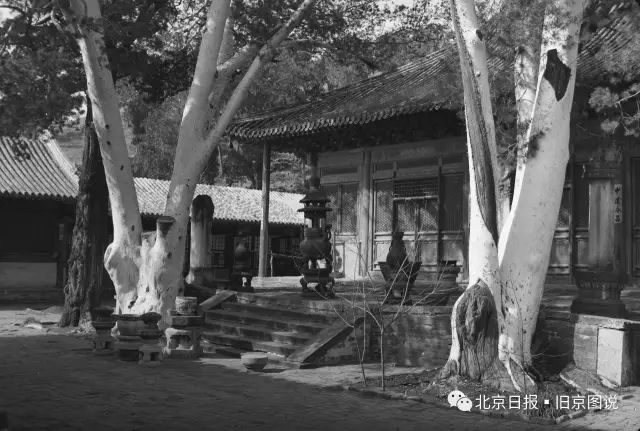 A scenic view of Beijing Shijingshan Fahaisi