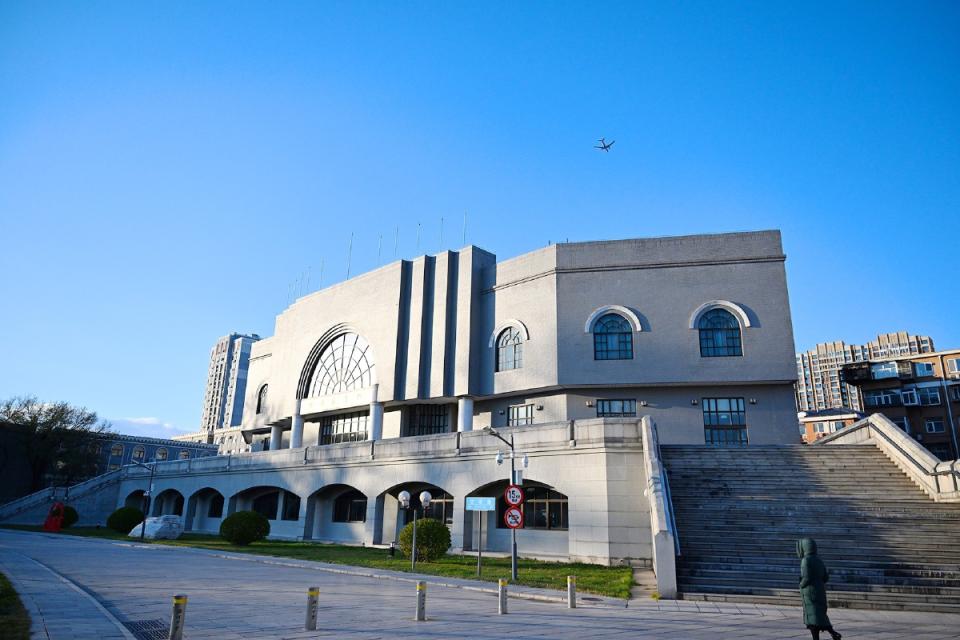 A scenic view of Beijing Tongzhou Jindai Xuexiao Jianzhuqun