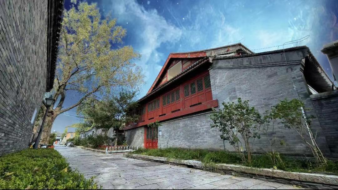 A scenic view of Beijing Xicheng Anhui Huiguan