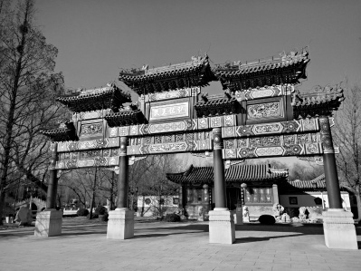 A scenic view of Beijing Xicheng Dagaoxuandian