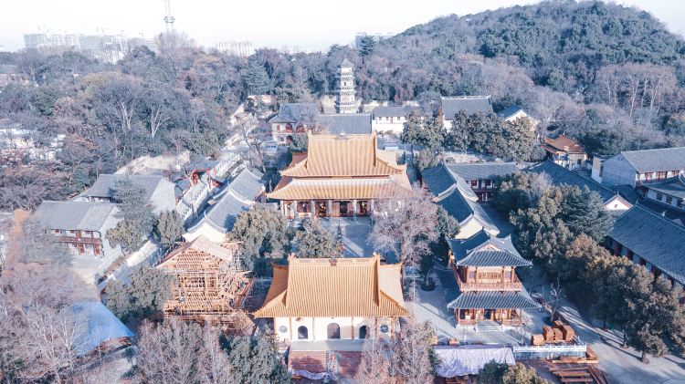 A scenic view of Beijing Xicheng Guangjisi