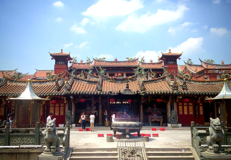 A scenic view of Beijing Xicheng Guanyuemiao
